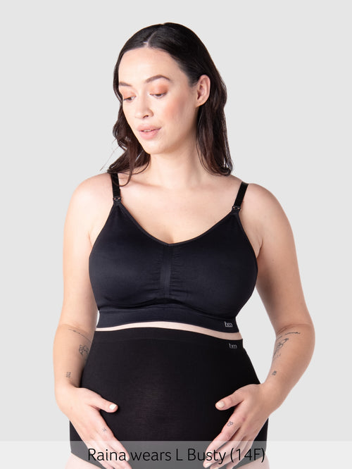 My Necessity FlexFit Nursing Bra - Black Busty