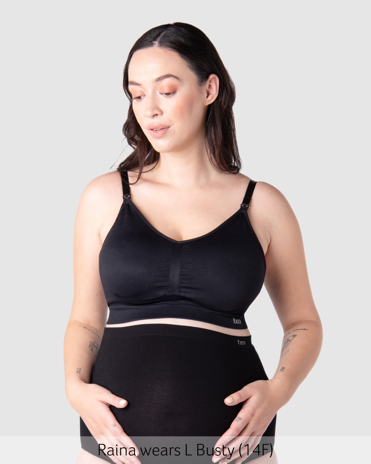 My Necessity 2.0 FlexFit Nursing Bra - Black Busty – Hotmilk Lingerie