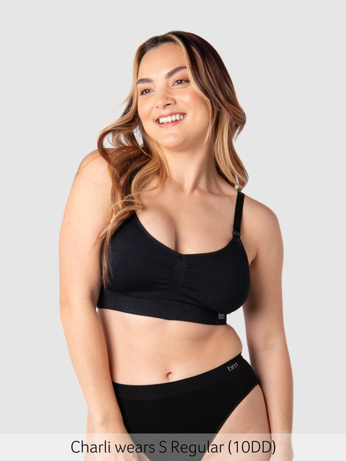 My Necessity FlexFit Nursing Bra - Black