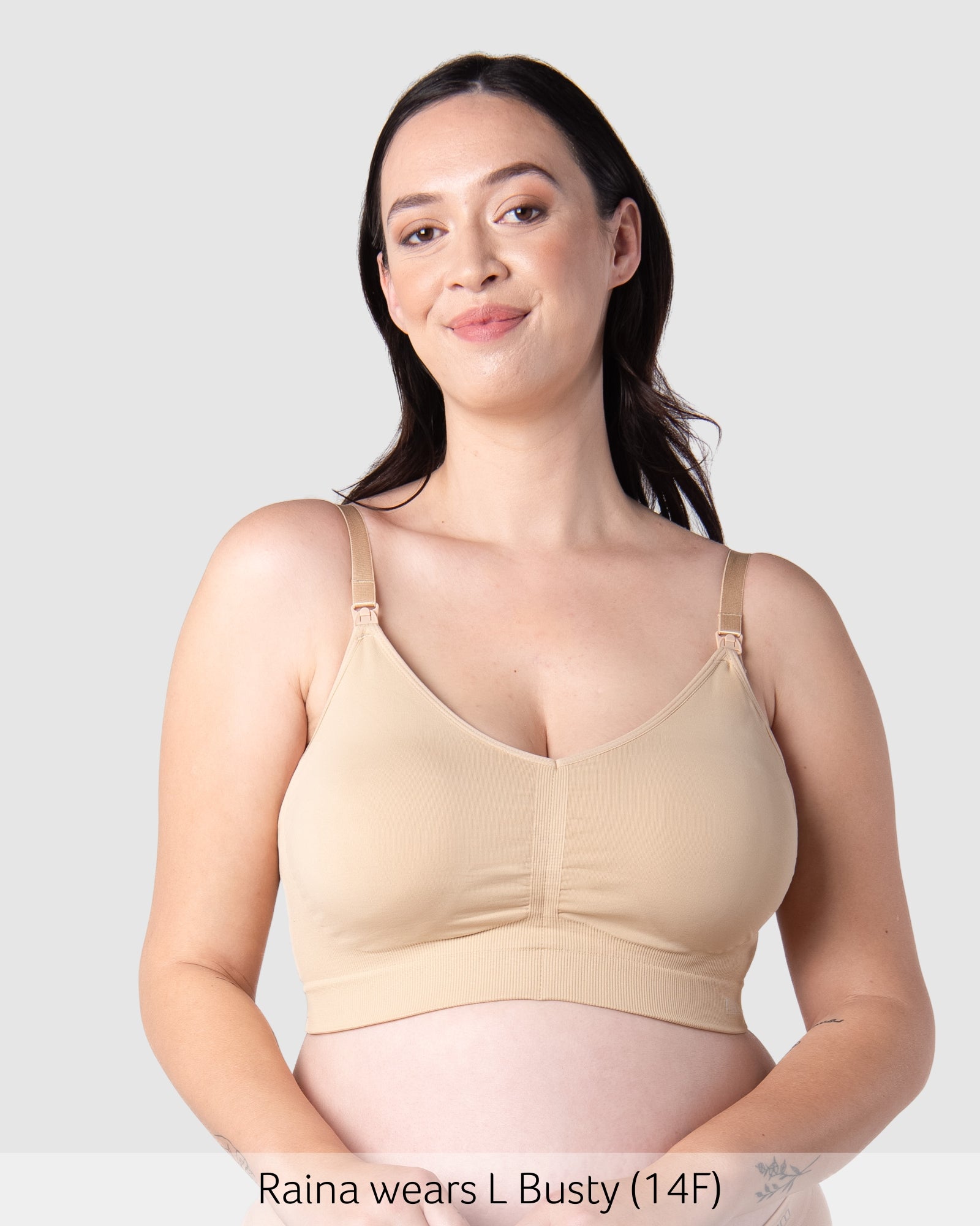 My Necessity Seamless Nursing Bra - Frappe Busty
