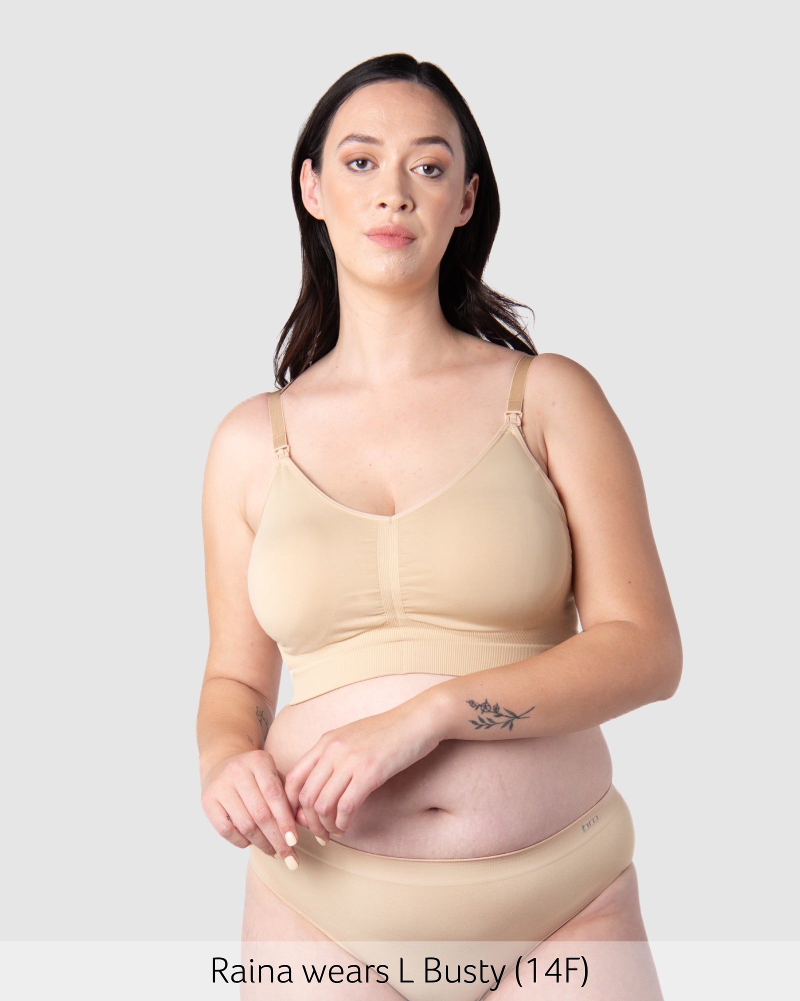 My Necessity Seamless Nursing Bra - Frappe Busty