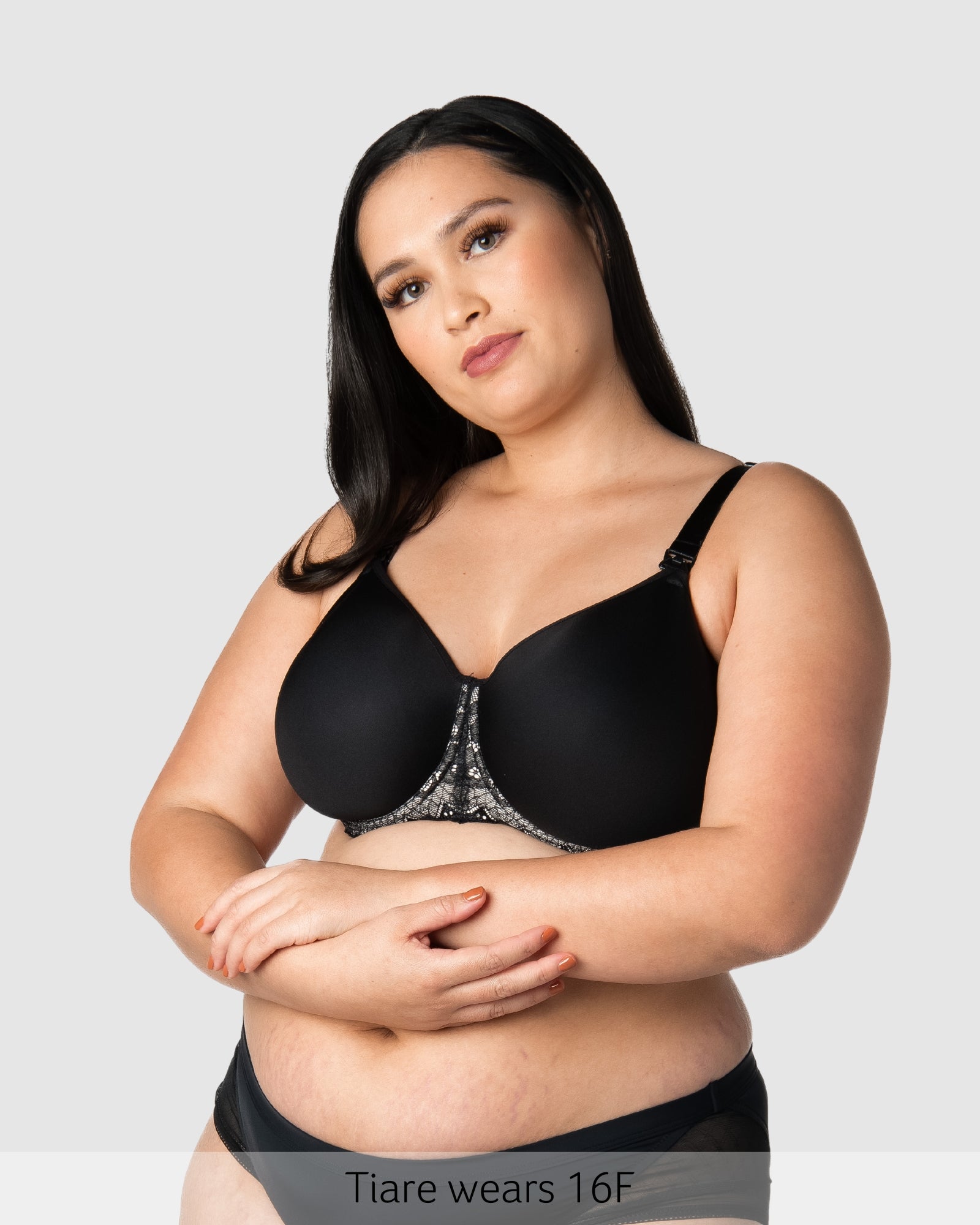 Obsession Contour T-Shirt Nursing Bra - Black