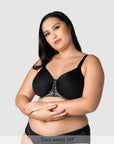 Obsession Contour T-Shirt Nursing Bra - Black