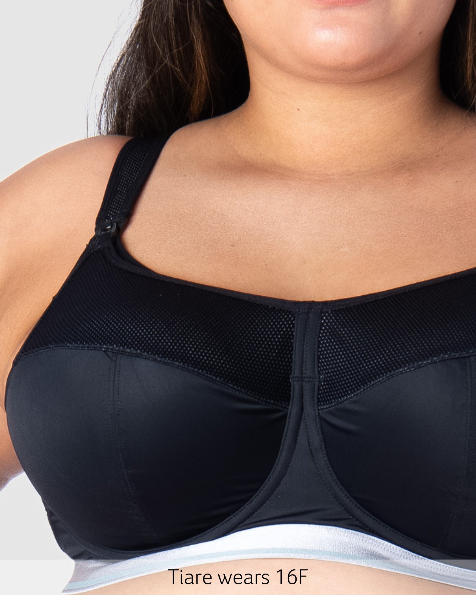 Reactivate Sports Nursing Bra - Black