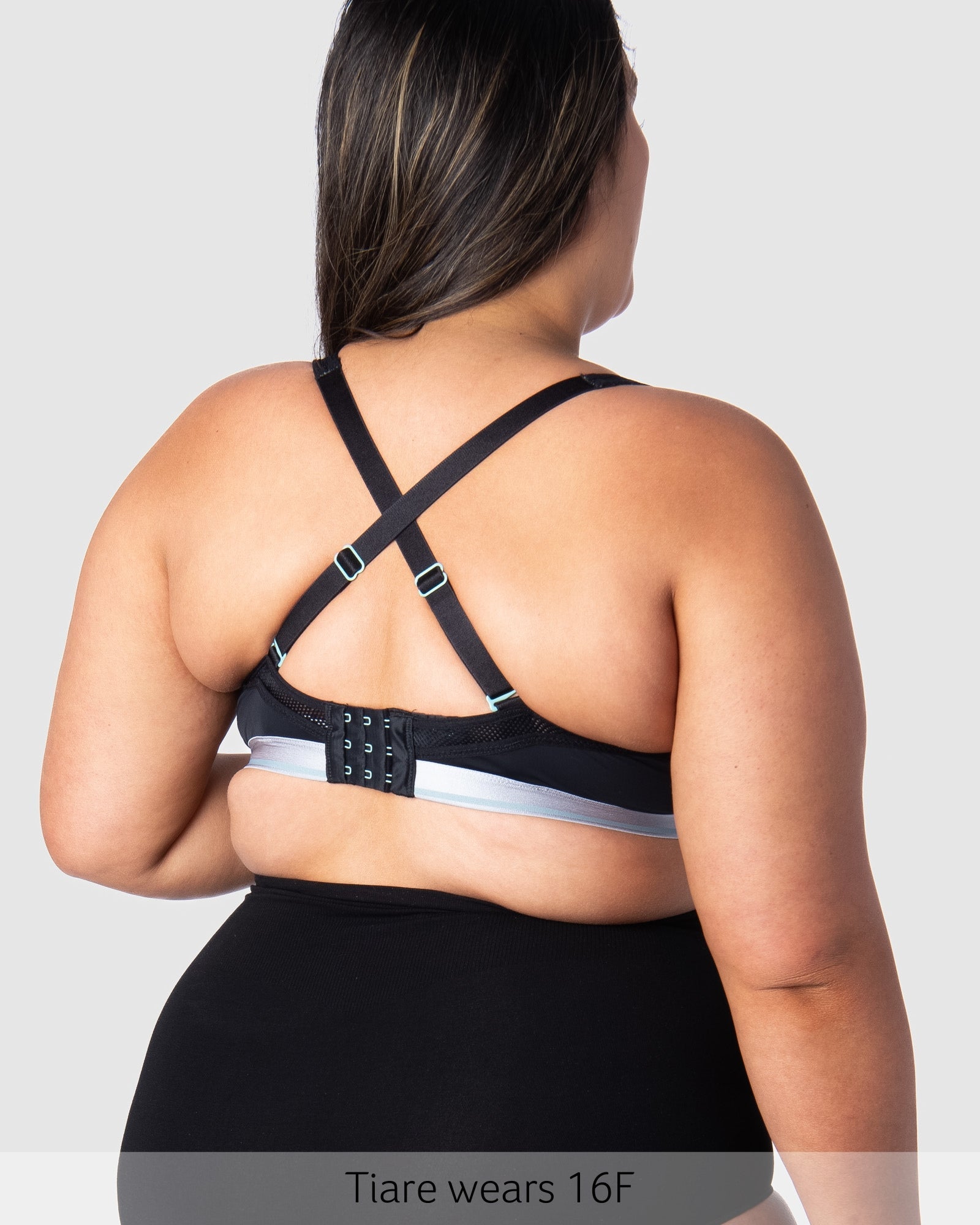 Racerback of Reactivate Sports Nursing Bra - Black