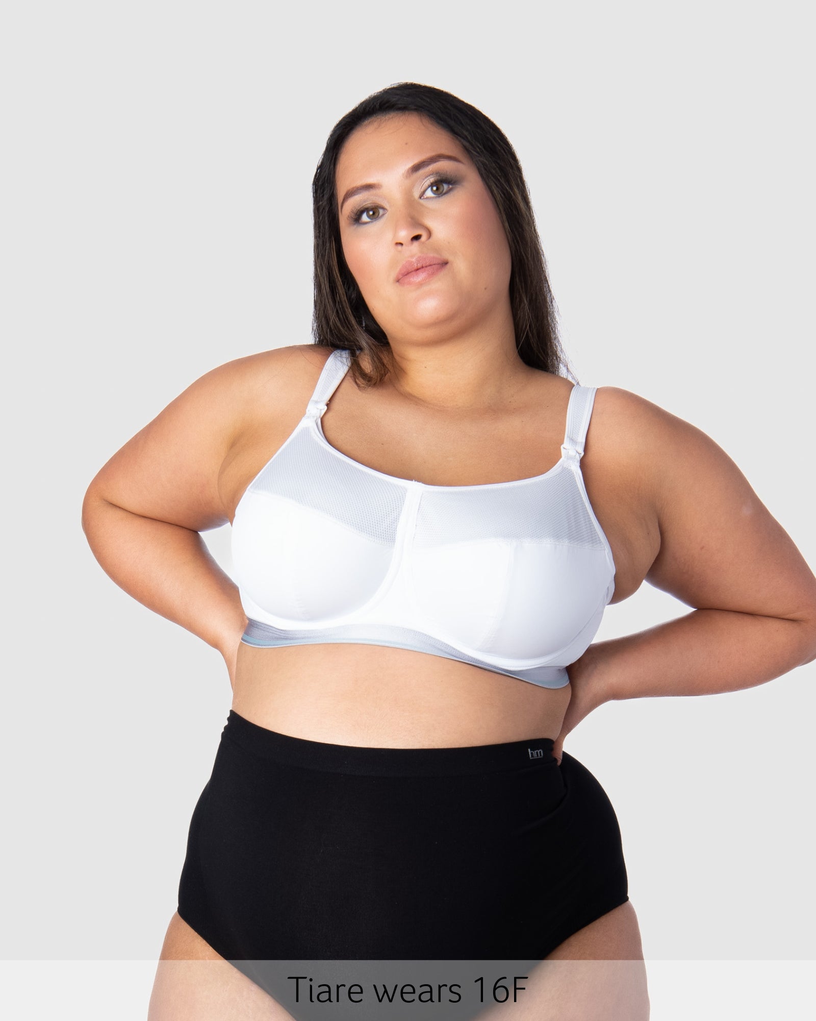 Reactivate Sports Nursing Bra - White