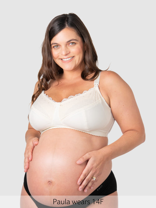 Show Off Full Cup Nursing Bra - Ivory