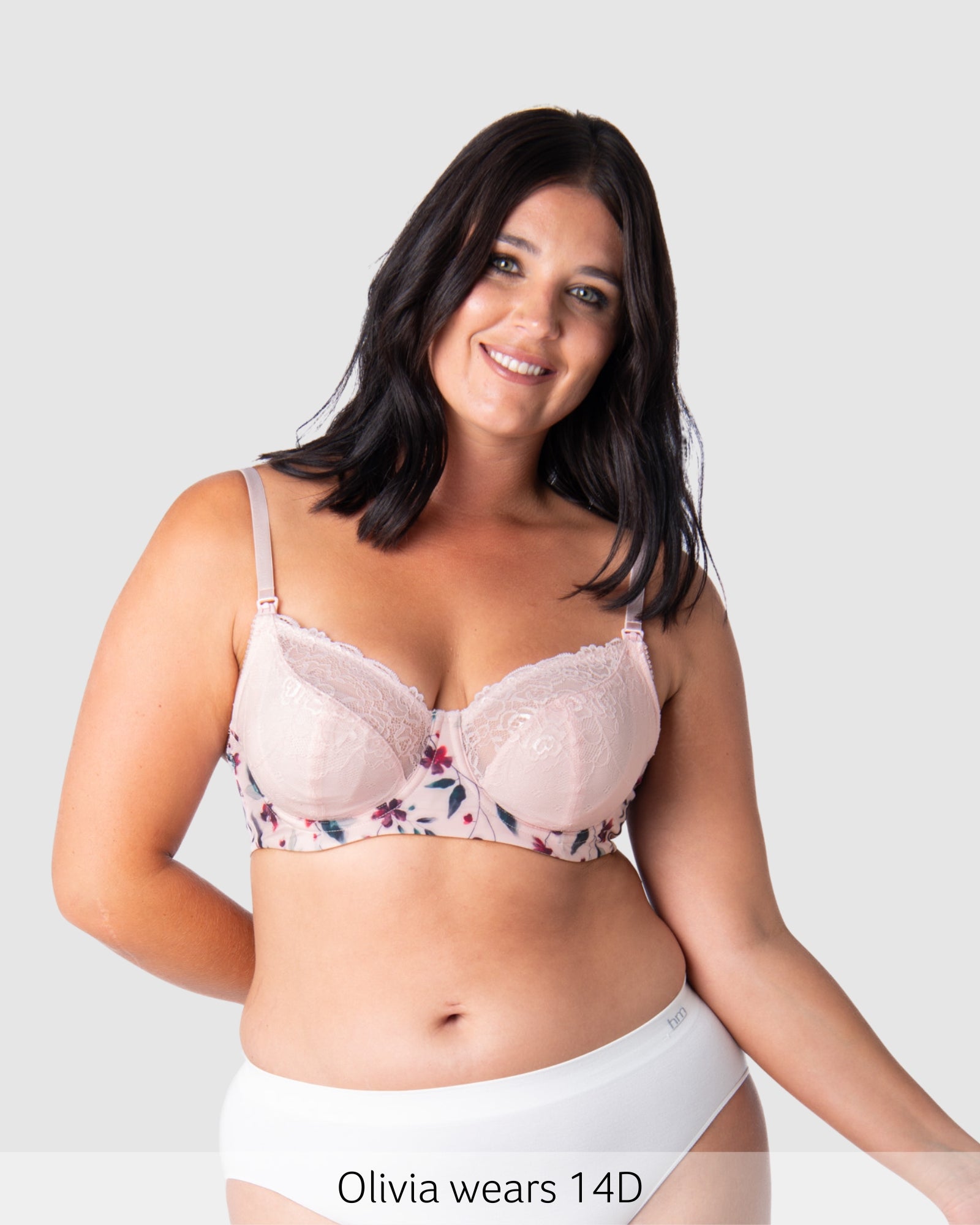 Temptation Lace Nursing Bra - Bloom