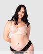 Temptation Lace Nursing Bra - Powder