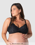 Warrior 2.0 Multifit Nursing Bra - Black