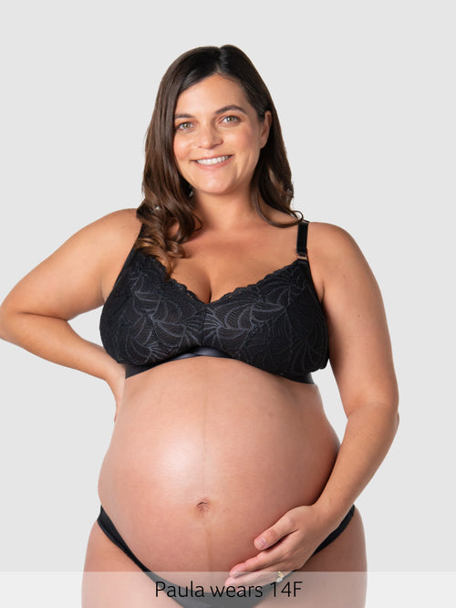 Warrior 2.0 FlexFit Nursing Bra - Black