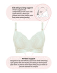 Warrior 2.0 Multifit Nursing Bra - Ivory
