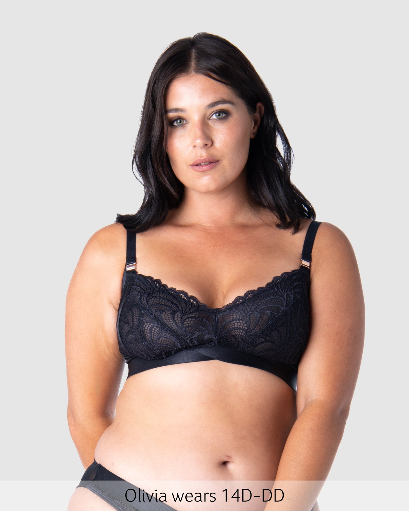 Warrior Multifit Nursing Bra - Black