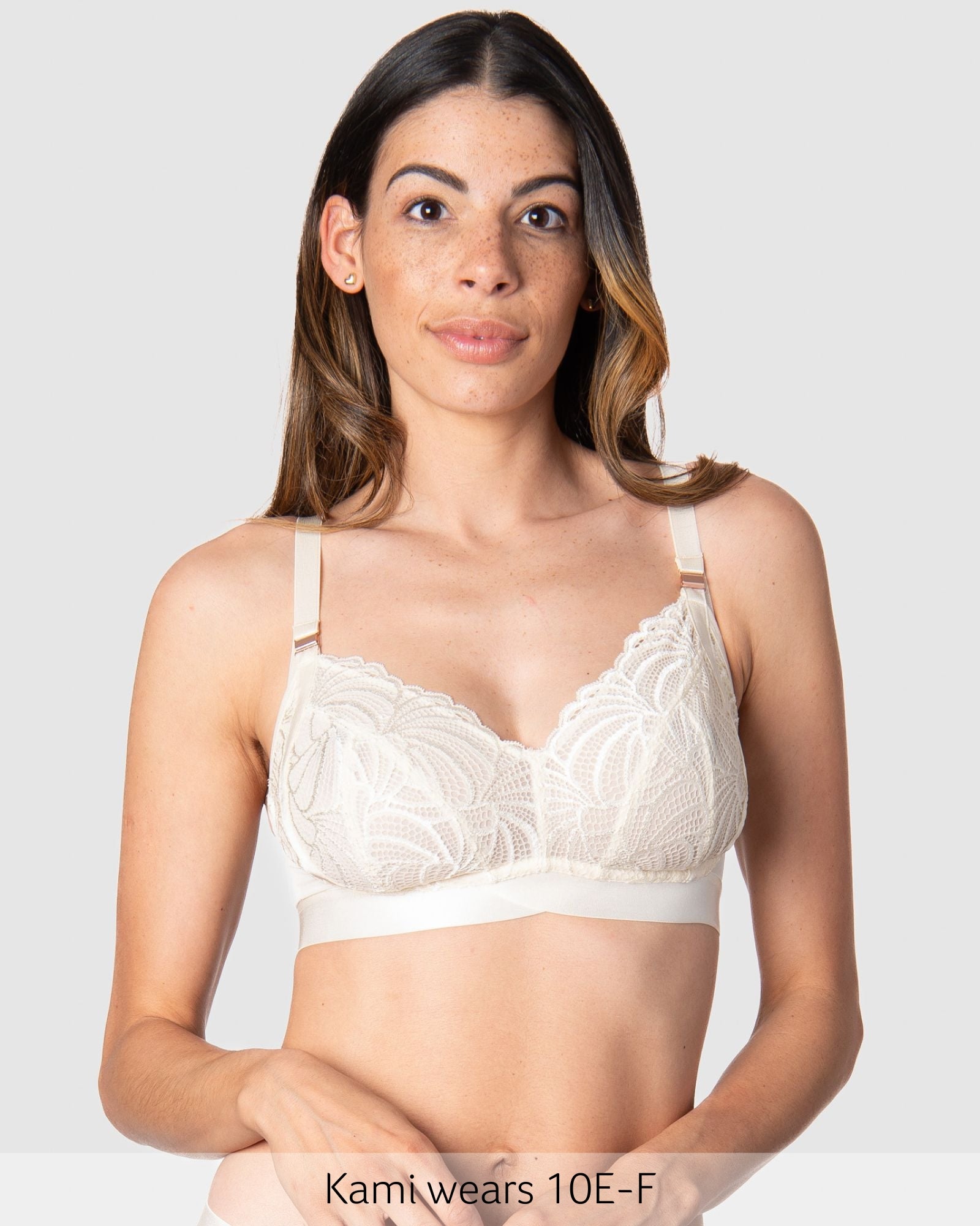 Warrior Wirefree Nursing Bra - Ivory
