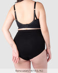 Back of My Necessity Seamless Maternity Brief - Black