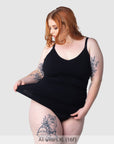 My Necessity Nursing Cami Top in Black