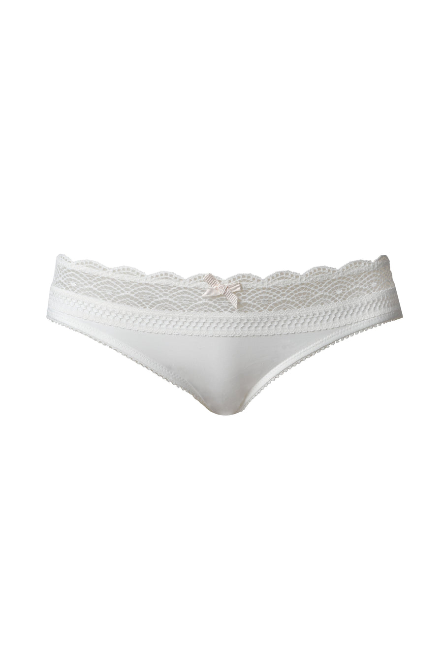 HOTMILK SHOW OFF IVORY MATERNITY BIKINI BRIEF