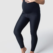 HOTMILK FOCUS BLACK MATERNITY PREGNANCY SPORTS LEGGINGS