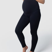 HOTMILK MY NECESSITY BLACK PREGNANCY LEGGINGS