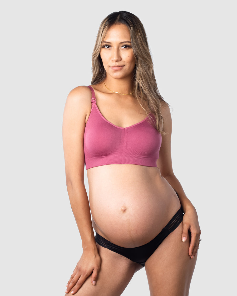 HOTMILK MY NECESSITY ROSE MULTIFIT REGULAR MATERNITY NURSING BRA  - WIREFREE