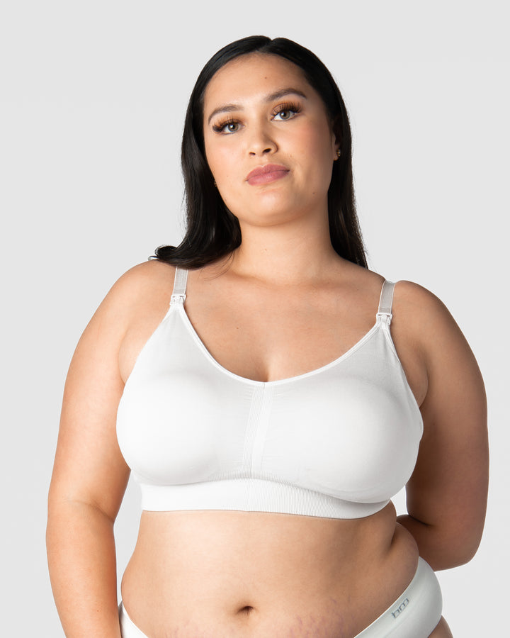 MY NECESSITY WHITE MULTIFIT BUSTY - WIREFREE – Hotmilk NZ