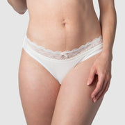 HOTMILK SHOW OFF IVORY MATERNITY BIKINI BRIEF