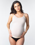 HOTMILK MY NECESSITY CAMI TWILIGHT STRIPE FOR PREGNANT AND NURSING MOTHERS