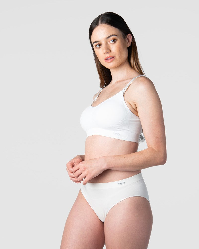 HOTMILK MY NECESSITY WHITE MULTIFIT REGULAR CUP MATERNITY NURSING - WIREFREE