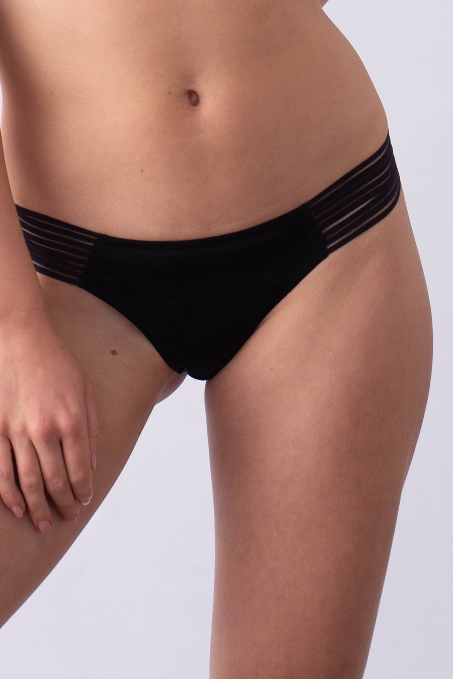 HOTMILK NZ AMBITION BLACK MATERNITY BRAZILLIAN BRIEF